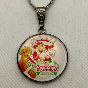 Strawberry Shortcake Charm necklace